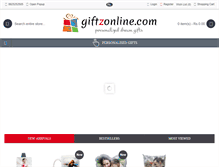 Tablet Screenshot of giftzonline.com